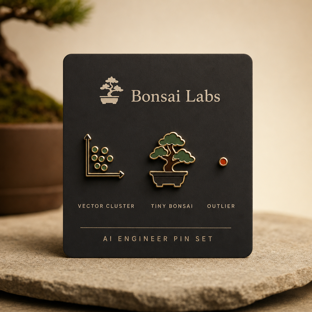 Embedding Space Pin Set product photo