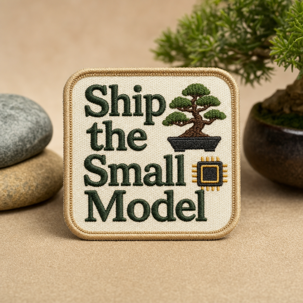 Ship the Small Model Patch product photo