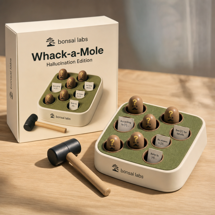 Whack-a-Mole: Hallucination Edition